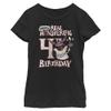 Nickelodeon Aaahh Monsters A Real Monsterific 4th Girls Short Sleeve Tee Shirt, Black, X-Large view 1