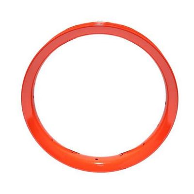 Jovial Kids Bike Rims, Non-Slip Bike Rims Replacement Part for Kids Bicycle, Compatible with Model Number SLBKORG49, Pair of Red Bike Rims