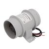 Aramox 3 inch Inline Blower,12V Silent Inline Blower Marine Bilge Air Blower Inline Duct Fan for Yachts Boats Air Circulation view 1