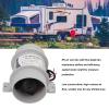 Aramox 3 inch Inline Blower,12V Silent Inline Blower Marine Bilge Air Blower Inline Duct Fan for Yachts Boats Air Circulation view 2