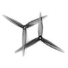 HQProp 8X3.7X3 Polycarbonate Propeller (Set of 2) - Gray - 8.5mm - Gray view 1
