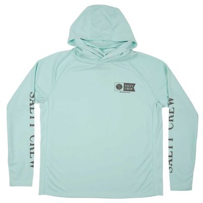 Salty Crew Alpha Flag Pinnacle + Mask Sea Foam XXL