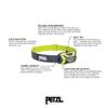 PETZL Tikka Headlamp (350 Lumens) with Glow-in-The-Dark Reflector - Yellow view 3