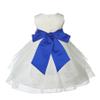 ekidsbridal Ivory Shimmering Organza Flower Girl Dresses Pageant Dress 4613S S view 2