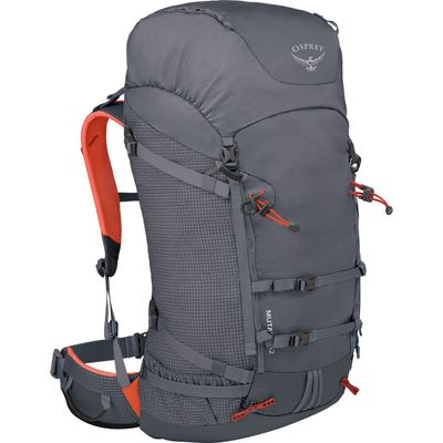 Osprey Mutant 52L Climbing and Mountaineering Unisex Backpack, Tungsten Grey, M/L