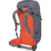 Osprey Mutant 52L Climbing and Mountaineering Unisex Backpack, Tungsten Grey, M/L view 2