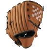 apott Baseball Glove 11.5IN Softball Gloves Softball Practice Equipment for Adult and Youth, Right Hand Throw Brown view 2