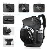 Rhinowalk Bike Pannier Bag 22L Waterproof Bicycle Bag Convertible - 2 in 1 Pannier Backpack Shoulder Bag Laptop Pannier Travel Bag Professional Cycling Accessories-BlackGreen view 4
