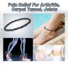 Hion 2 Pack Hematite Therapy Anklet Bracelet for Women/Men view 3