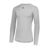 Russell Athletic Long Sleeve Compression Tee Grid Iron Silver 2XL view 1