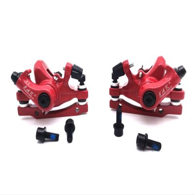 Front and Rear Disc Brake Caliper for Zero 10X 11X KUGOO G1 Electric Scooter Parts Accessories (1 Pair)