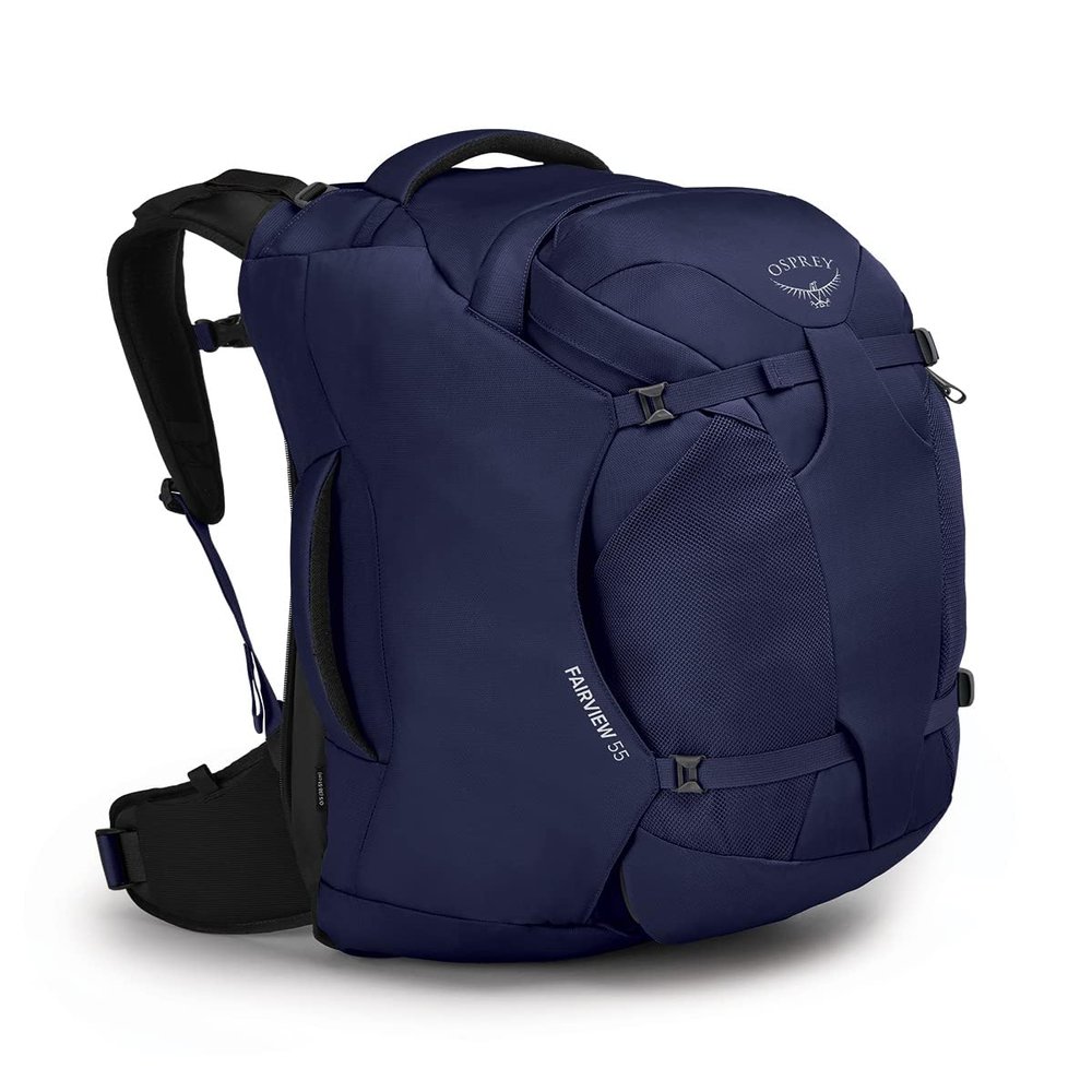Osprey Fairview 55L Women's Travel Backpack, Winter Night Blue