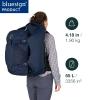 Osprey Fairview 55L Women's Travel Backpack, Winter Night Blue view 2