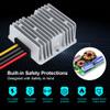 24V to 12V Step Down Converter Golf Cart 12V 10A 120W DC/DC Converter Regulator Reducer for Club Car Truck Vehicle Boat Solar System Scooters Bicycles view 3