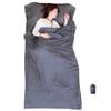 Exermil 100% Silk Sleep Sack with Zippers on 3 Sides, 87x43 Large Sleeping Liners for Hotels, Travel & Camping, Multifunctional Travel Sheets (Unzipped:87x87) for Adults, Lightweight, All Seasons view 1
