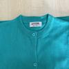 GSVIBK Baby Girls Cotton Cardigan Long Sleeve Kid Button Sweater Girl Crewneck Cardigans Uniform Sweater 112 Teal 7Y view 2