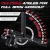 Keppi 1200LB Weight Bench, Heavy Duty Bench1000 PRO Adjustable Workout Bench Press Set for Home Gym Strength Training, Removable Foot Catch for Incline Flat Decline Sit Up Bench for Full Body Fitness view 2