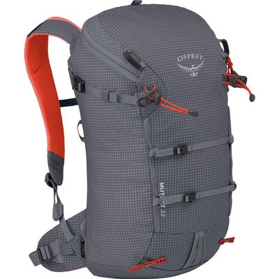 Osprey Mutant 22L Climbing and Mountaineering Unisex Backpack, Tungsten Grey