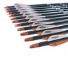 TIGER ARCHERY 30Inch Carbon Arrow Practice Hunting Arrows with Removable Tips for Compound & Recurve Bow(Pack of 12) (Brown White) view 4