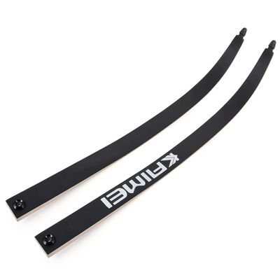 ZSHJGJR Archery Takedown Recurve Bow Limbs Replacements for 66" Takedown Bow Limbs Only 12-40lbs (20lbs, Black)