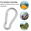PROND Carabiner Clip, Heavy Duty Carabiner Clips, 316 Stainless Steel Hooks, Multi-Purpose Spring Snap Hook, 2.7inch view 3
