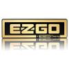 CartClan Name Plate for EZGO TXT 1994-2010 Gas & Electric Golf Carts 71037G02 - Gold view 1