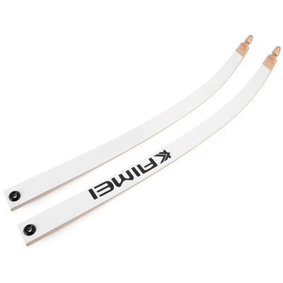 ZSHJGJR Archery Takedown Recurve Bow Limbs Replacements for 66" Takedown Bow Limbs Only 12-40lbs (12lbs, White)