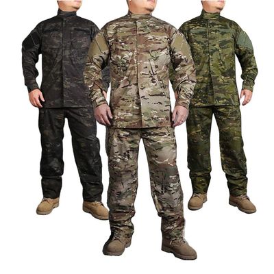 Tactical Combat R6 Uniform Set Field BDU Assault Uniform (Medium, Multicam)