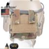 Military Airsoft Helmet Accessory Combat Tactical Helmet Cover Removable Rear Pouch (Multicam) view 3