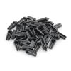 DGHAOP Dart Wing Protector 40 in 1 Plastic Flight Protectors Dart Accessories Black Dart Flight Wing Savers Protectors