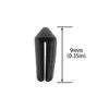 DGHAOP Dart Wing Protector 40 in 1 Plastic Flight Protectors Dart Accessories Black Dart Flight Wing Savers Protectors view 2