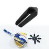 DGHAOP Dart Wing Protector 40 in 1 Plastic Flight Protectors Dart Accessories Black Dart Flight Wing Savers Protectors view 3