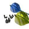 DGHAOP Dart Wing Protector 40 in 1 Plastic Flight Protectors Dart Accessories Black Dart Flight Wing Savers Protectors view 4