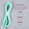 XYLsports Jump Rope for Fitness Adjustable Rope for Men, Women, and Kids Ideal for Cardio and Training Workouts (Green) view 2