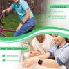 Focwony LED Kids Multifunction Steps Counting Digital Watch, Non-Bluetooth Pedometer Wristwatch, Stopwatch, Alarm Clock, Calories for Women Children Girls Boys (Green) view 3