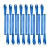 Cartman 16 Pack 1"x18" Soft Loop Motorcycle Tie Down Straps 3600lbs Load Capacity Tie-Down Loops for Secure Trailering of Bikes, ATV, Lawn Equipment, Blue