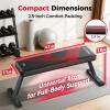 FLYBIRD Folding Flat Bench, Sturdy Lightweight and Space-saving Bench Press Flat Weight Bench, Easy to Assemble view 4