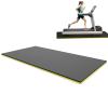 V3VOGUE Thicken Treadmill Mat, Exercise Equipment Mat Noise Insulation for Under Treadmill, Anto Fatigue Floor Mat Anto Vibration, for Treadmill, Stationary Bike, Elliptical, Gym Equipment view 1