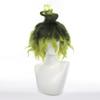 XiongXiongLe Halloween Anime Role Black Green Cosplay Wig Anime Game Women's Costume Role Playing Hair Replacement Wigs for Adult Cos Halloween Christmas Party view 2