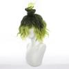 XiongXiongLe Halloween Anime Role Black Green Cosplay Wig Anime Game Women's Costume Role Playing Hair Replacement Wigs for Adult Cos Halloween Christmas Party view 3