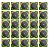 FAVOMOTO 40sheets Replaceable Adhesive Paper Professional Dart Stickers for Shooting Practice Random Color Splatter Effect for Enhanced Training view 1