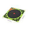 FAVOMOTO 40sheets Replaceable Adhesive Paper Professional Dart Stickers for Shooting Practice Random Color Splatter Effect for Enhanced Training view 2