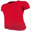 Epic Women's Cool Performance Dry-Fit Crew T-Shirts Red XL view 1