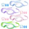 4 Packs Adult Swim Goggles Anti Fog UV Protection No Leak Pool Goggles Wide Vision Swimming Goggles with Soft Silicone Gasket Macaron Colors Swimming Glasses with Ear Plugs Nose Clip Set for Women Men view 1
