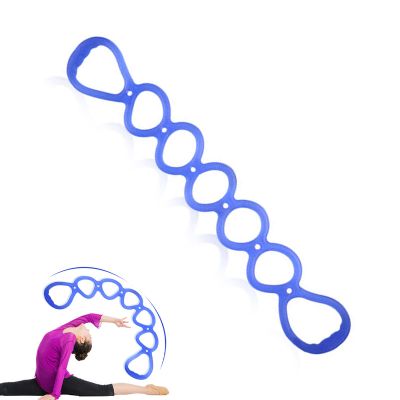 7 Ring Stretch Resistance Exercise Band, BetterJonny Workout Bands Yoga StretchingFoot, Leg and Arm Exerciser for Home or Fitness Center Workout Walking Exercise
