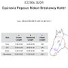 Equinavia Pegasus Adustable Breakaway Horse Halter - Blue/Green Polka Dots - Pony view 2