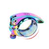 Bike Seat Post Clamp Fit for 40/41mm, Aluminium Alloy Bicycle Quick Release Seatpost Collar Seat Post Clamp for Folding Bike,Mtb,Road Bike (Colorful,40mm) view 3