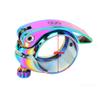 Bike Seat Post Clamp Fit for 40/41mm, Aluminium Alloy Bicycle Quick Release Seatpost Collar Seat Post Clamp for Folding Bike,Mtb,Road Bike (Colorful,40mm) view 4