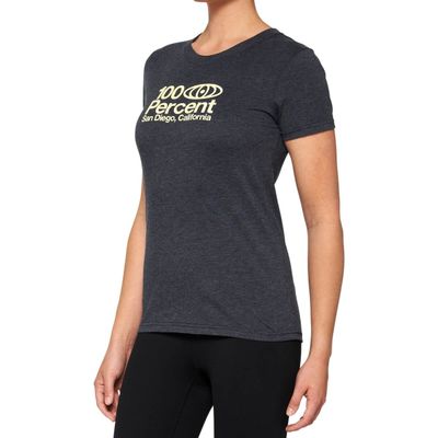 100% SD Women's Short Sleeve Tee Navy - S