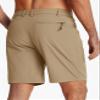 TACVASEN Men's Hiking Shorts 10" Quick Dry Lightweight Breathable Dress Outdoor Work Fishing Summer Shorts with 5 Pockets Khaki 36 view 3